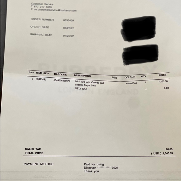 BURBERRY Mini Freya Tote Almost brand NEW! Used 3 times, it looks brand new! - Picture 13 of 14